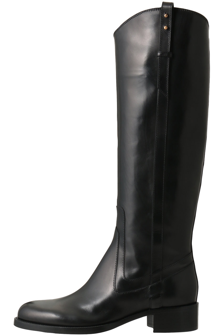 SARTORE ジョッキーブーツ (ブラック, 38.5(25.5)) サルトル ELLE SHOP