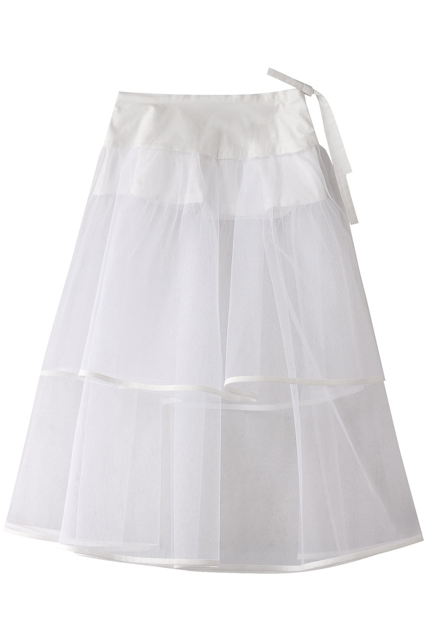 ラドロー/LUDLOWの【予約販売】Apron tulle(ホワイト/LD25S-GD006)