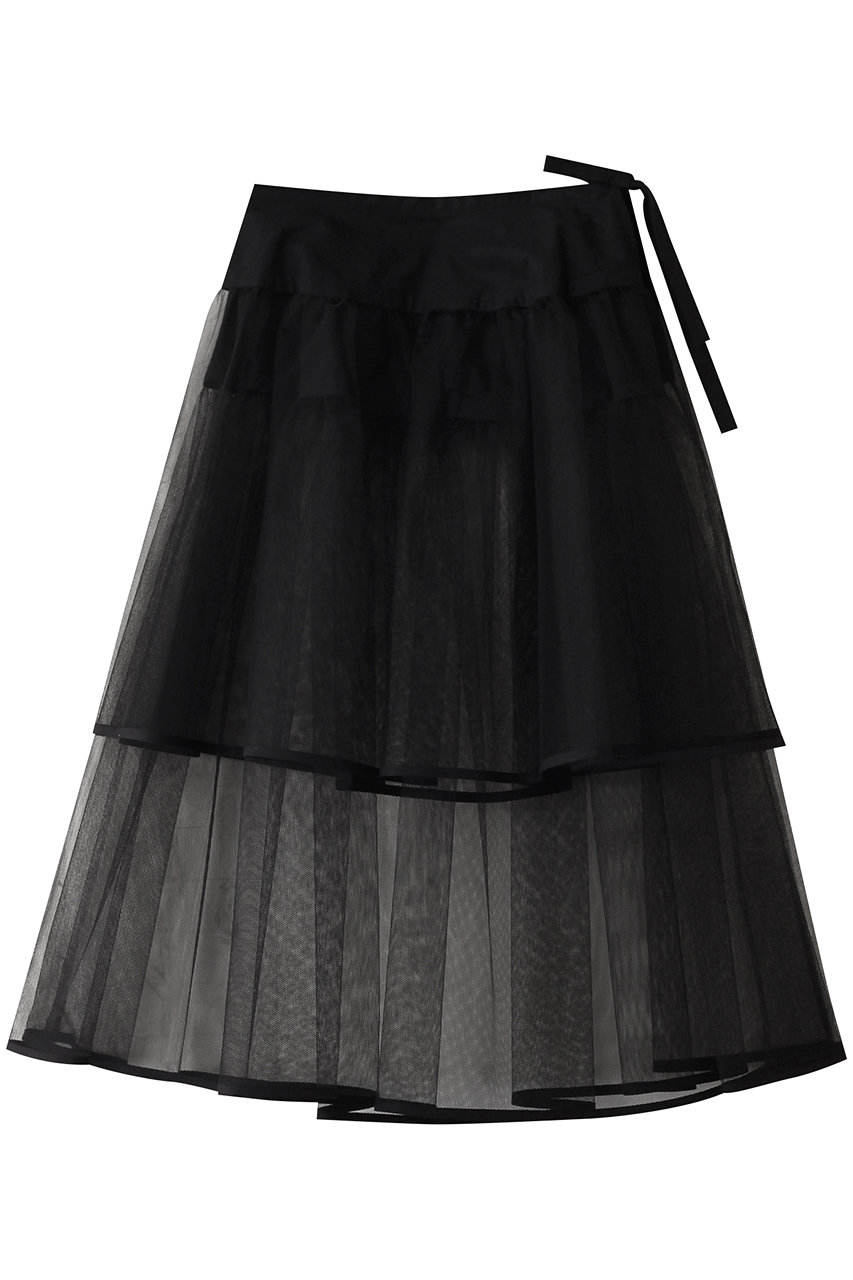 ラドロー/LUDLOWの【予約販売】Apron tulle(ブラック/LD25S-GD006)