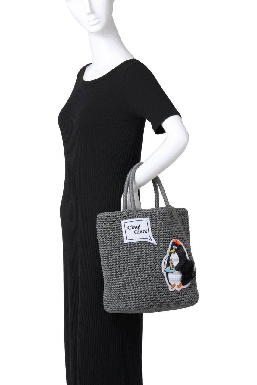 LUDLOW(ラドロー)｜【予約販売】Cord bag (Penguin)/グレー の