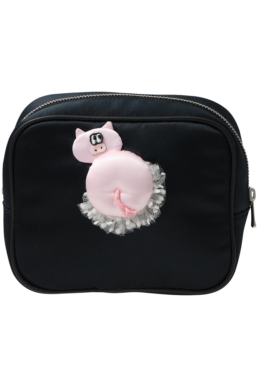 LUDLOW 【ELLE SHOP限定】Pouch with tissue case (ピギー, F) ラドロー ELLE SHOP LUDLOW 【ELLE SHOP限定】Pouch with tissue case (ピギー, F) ラドロー ELLE SHOP