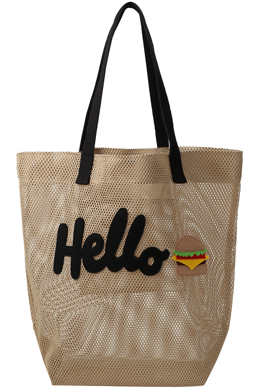 LUDLOW 【ELLE SHOP限定】メッシュトートバッグ (ベージュ, F) ラドロー ELLE SHOP LUDLOW 【ELLE SHOP限定】メッシュトートバッグ (ベージュ, F) ラドロー ELLE SHOP