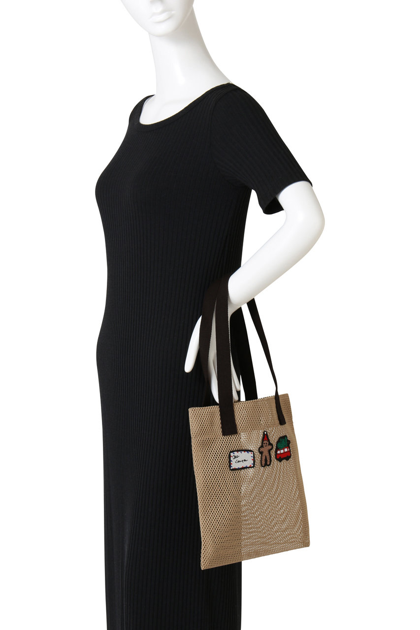 LUDLOW ラドロー HOTEL hello メッシュトートバッグ　mini Mesh tote mini LD25A―BG005 | LUDLOW (Women