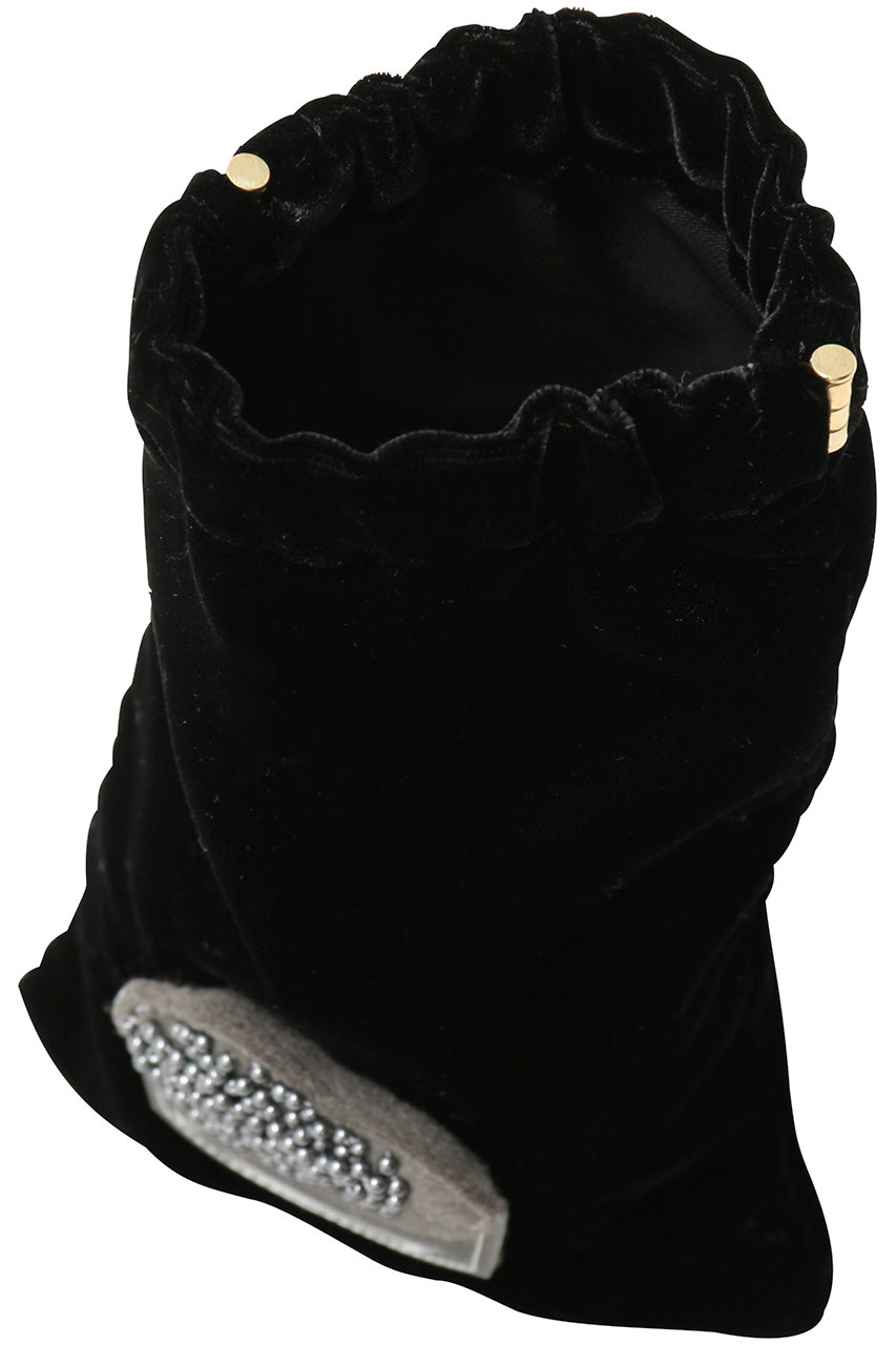 LUDLOW ポーチ　キャビア　Mサイズ LUDLOW(ラドロー)｜Flex frame pouch L(Caviar)/ブラック の通販