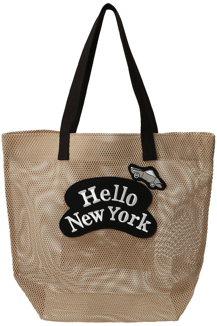 ラドロー/LUDLOWのMesh tote(ベージュ/LD26S-BG001)