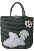 LUDLOW(ラドロー)｜【予約販売】Cord bag (Swan)/グレー の通販