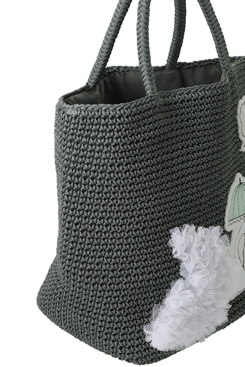 LUDLOW(ラドロー)｜【予約販売】Cord bag (Swan)/グレー の通販