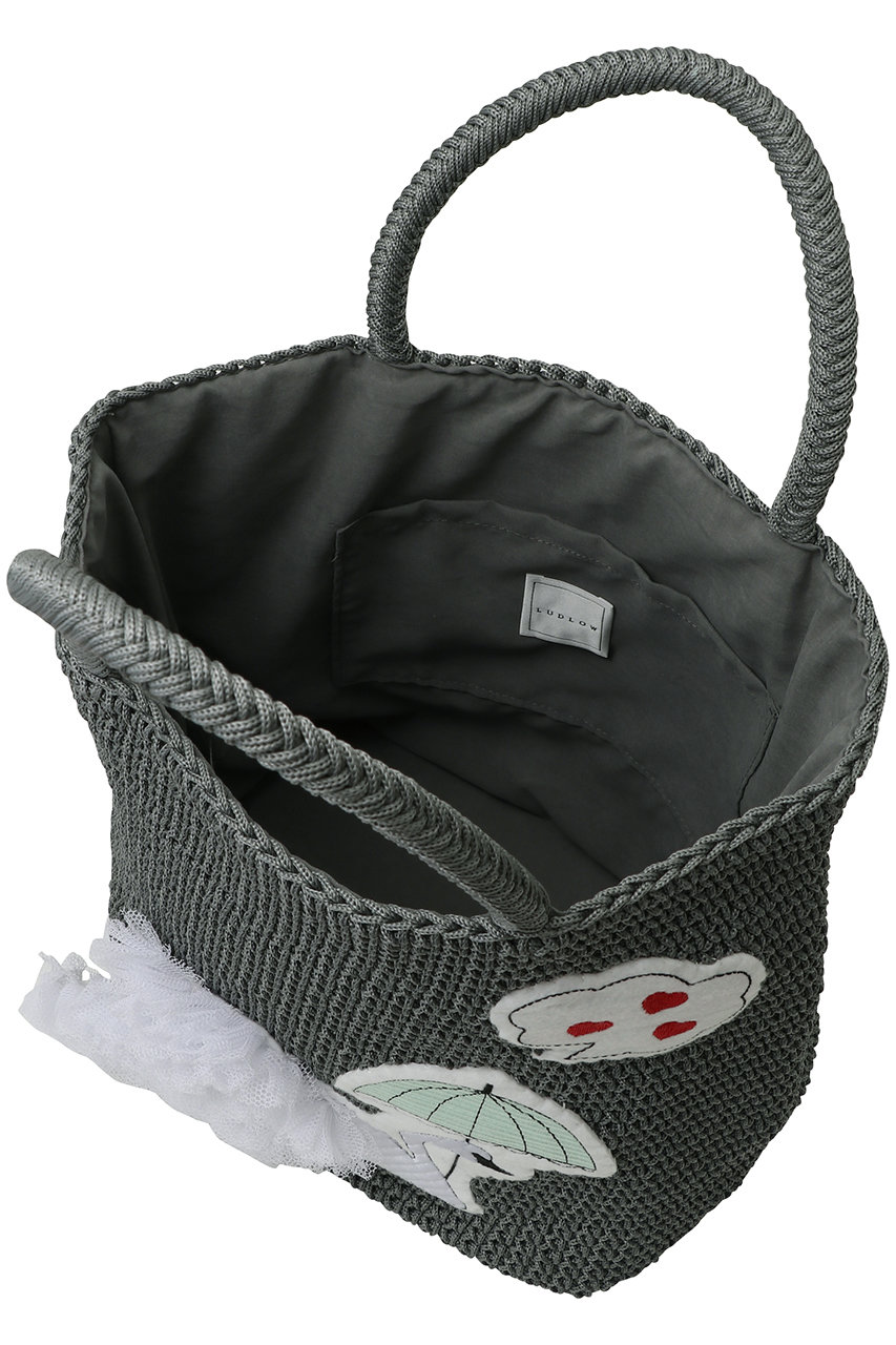 LUDLOW(ラドロー)｜【予約販売】Cord bag (Swan)/グレー の通販