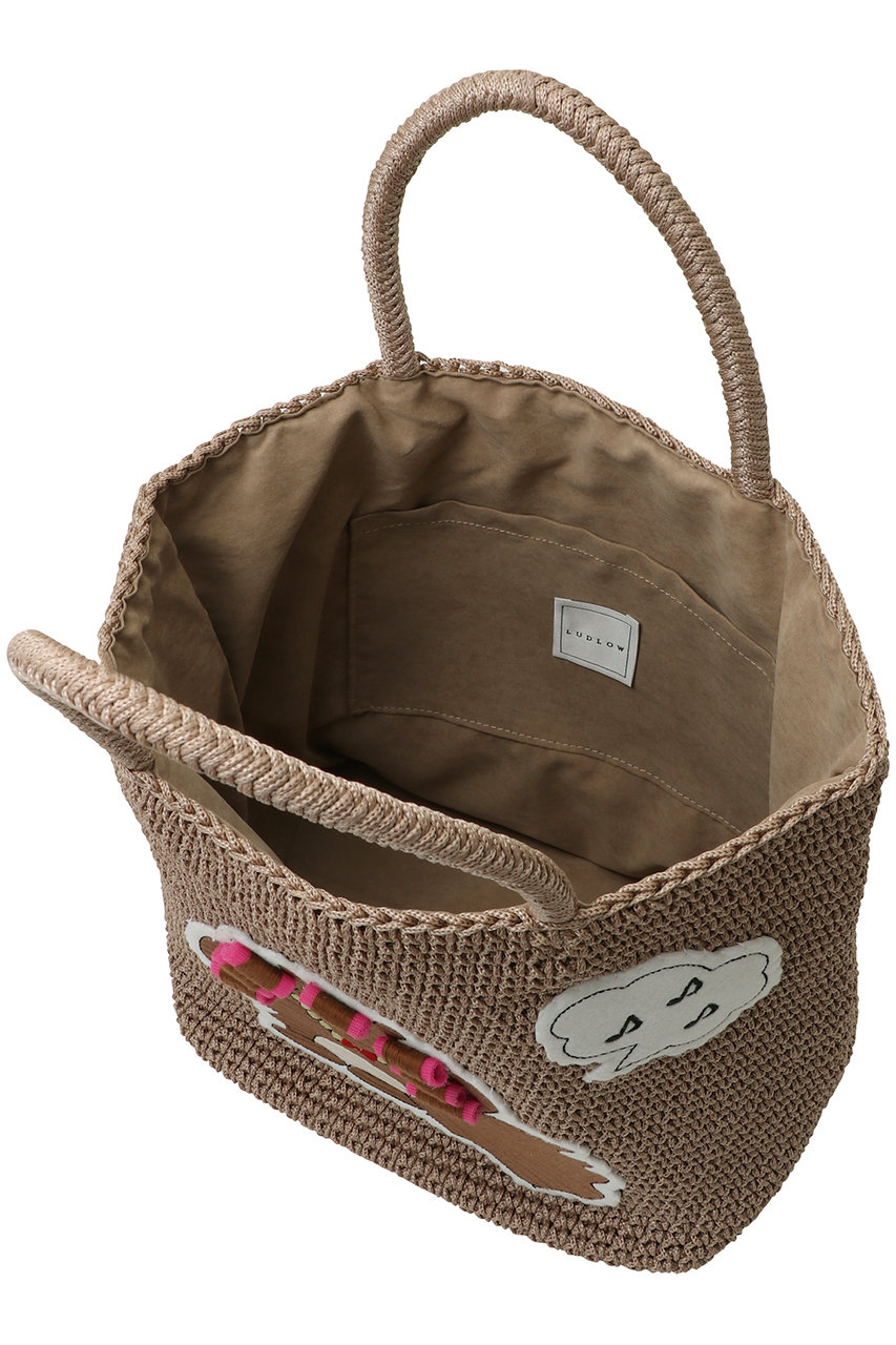 LUDLOW(ラドロー)｜【予約販売】Cord bag (Cat)/ベージュ の通販