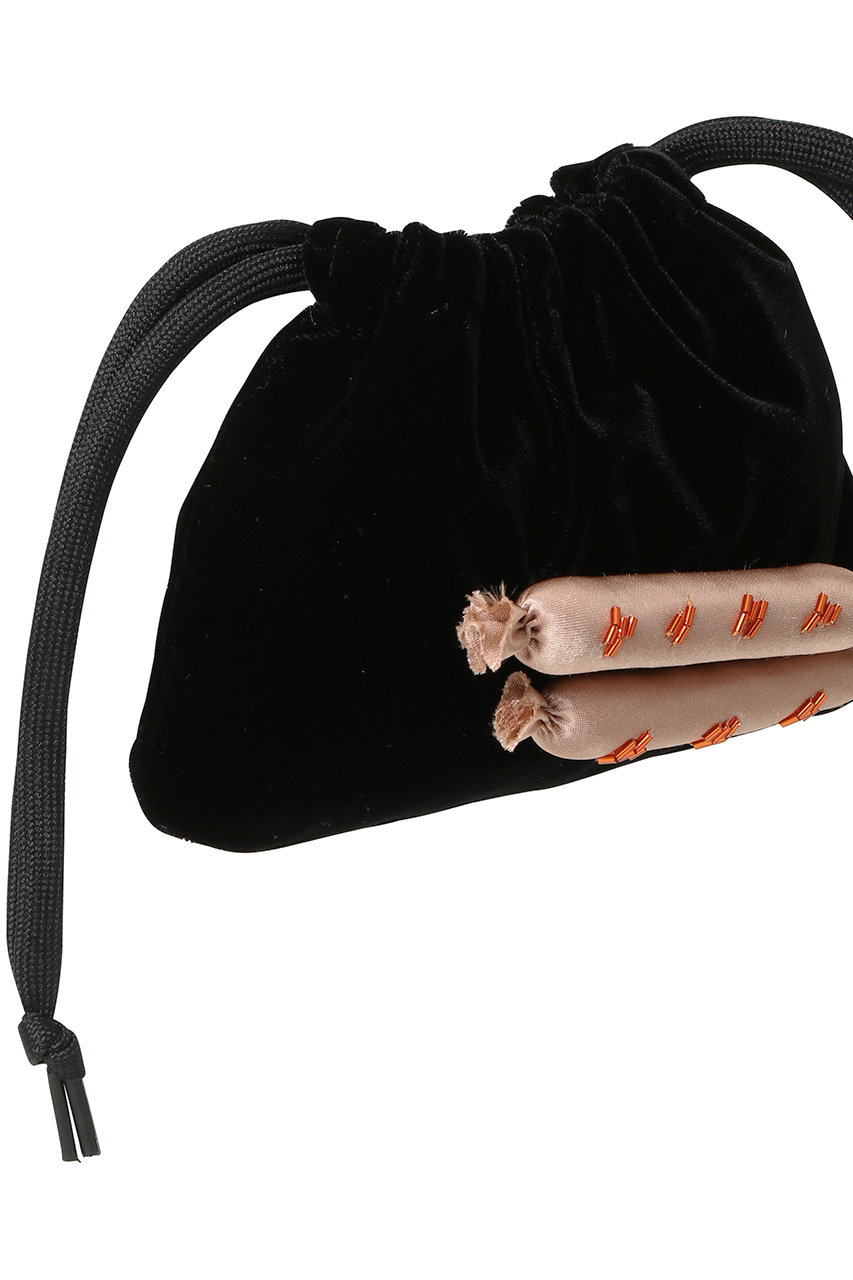 LUDLOW(ラドロー)｜Pouch(Sausage)/ブラック の通販｜ELLESHOP・(エル