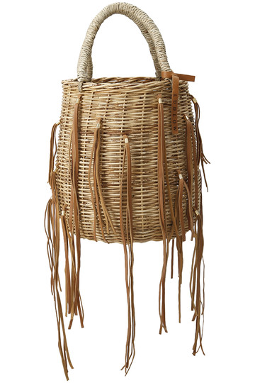 フリンジかごバッグ ラドロー キャメル Dokusouteki かごバッグ ストローバッグ Wsimarketingedge Com