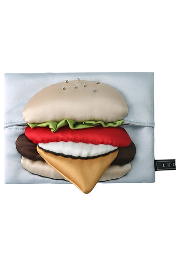 LUDLOW ラドロー 【予約販売】ハンバーガーティッシュケース ブルー