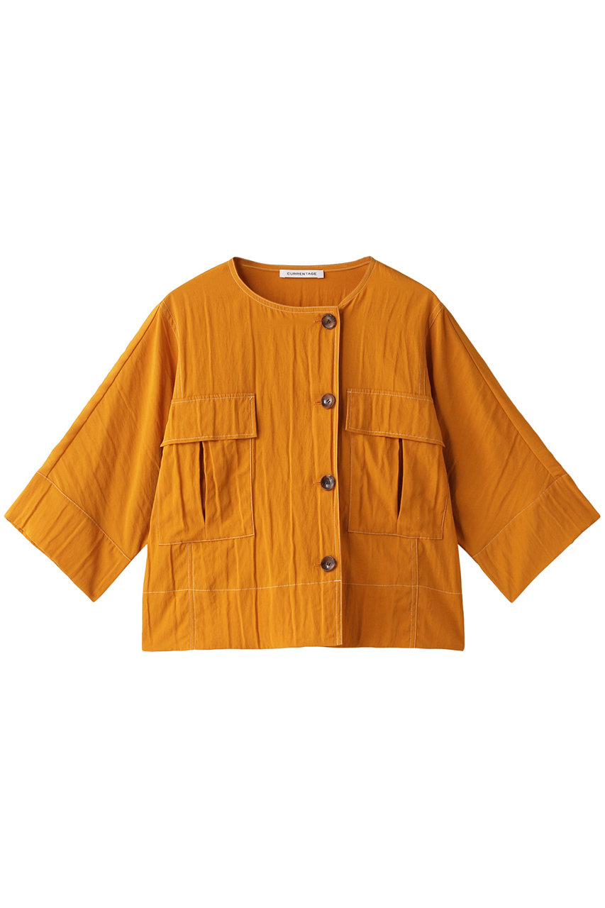 マルティニーク/martiniqueの【CURRENTAGE】ショートWORKシャツ(オレンジ/A2501FB 229)