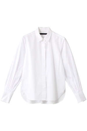 マルティニーク/martiniqueの比翼ギャザースリーブシャツ