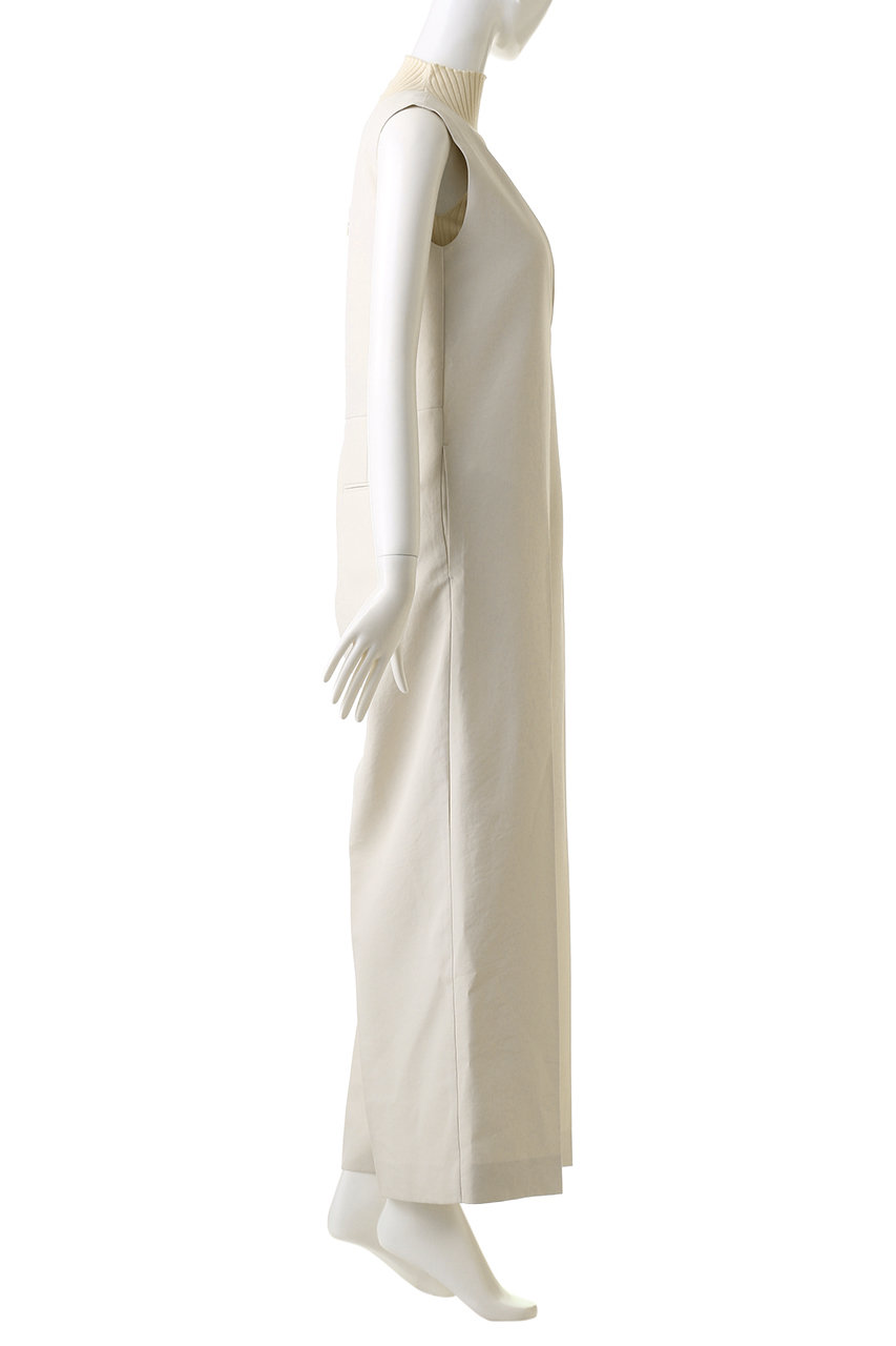 Martinique マルティニーク ノースリーブルーズオールインワン オフホワイト の通販 Elleshop エル ショップ