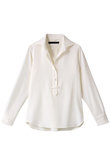 パールボタンブラウス