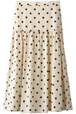 ポルカドットスカート