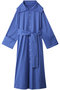 【CURRENTAGE】SHIRTS CLOTH フロンタブルドレス マルティニーク/martinique ブルー