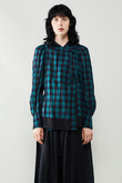 【CURRENTAGE】GHO CHECKブラウス