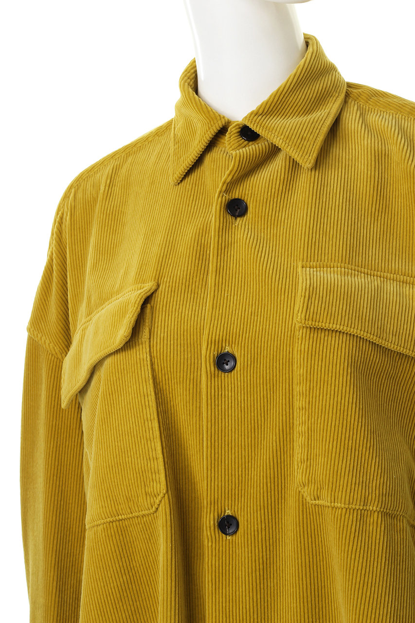 【CURRENTAGE】ORGANIC COTTON CORDUROYシャツ