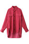 【CURRENTAGE】ORGANIC COTTON CORDUROYシャツ マルティニーク/martinique ピンク
