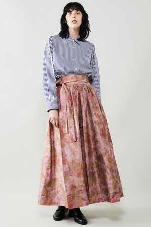 【CURRENTAGE】IKATラップ風スカート