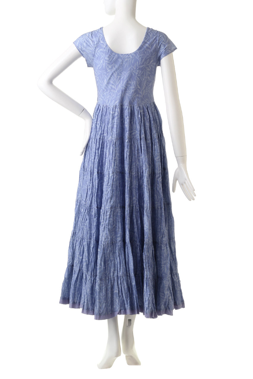 MARIHA (マリハ) 草原の虹のドレス サックスブルー - ロングワンピース
