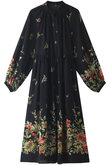 フラワープリントワンピース