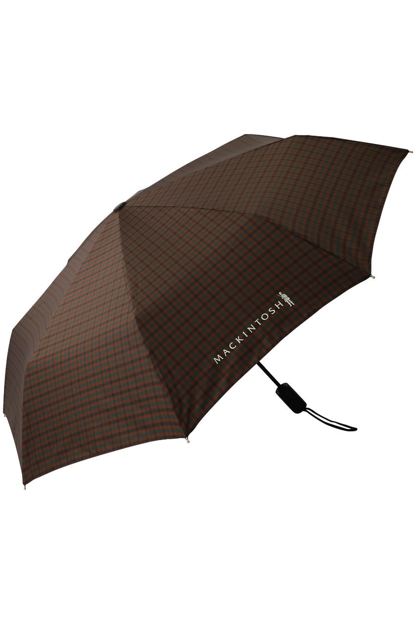 マルティニーク/martiniqueの【MACKINTOSH】折りたたみ傘(ブラウンチェック/A1015PE 168)