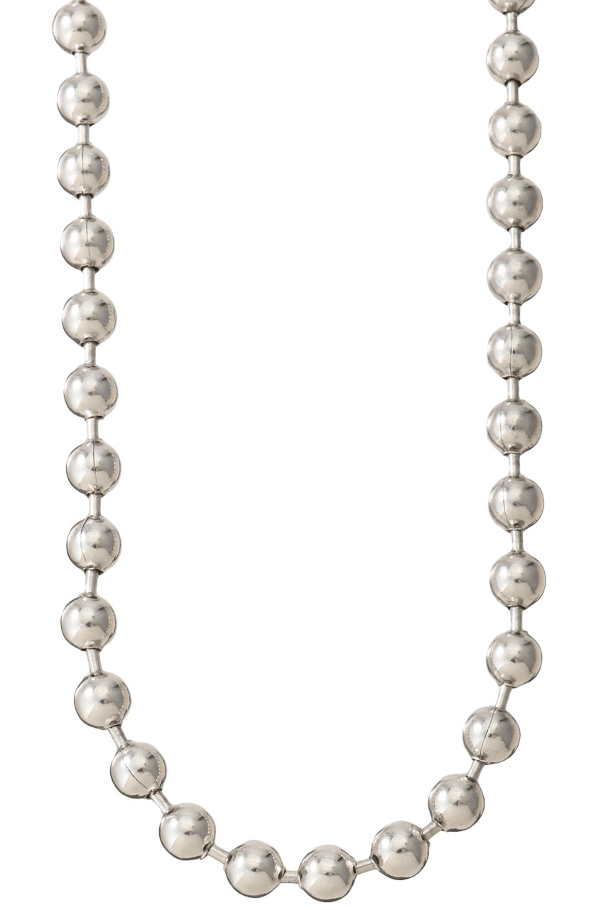 Martinique マルティニーク Philippe Audibert ビッグボールチェーンネックレス シルバー の通販 Elleshop エル ショップ