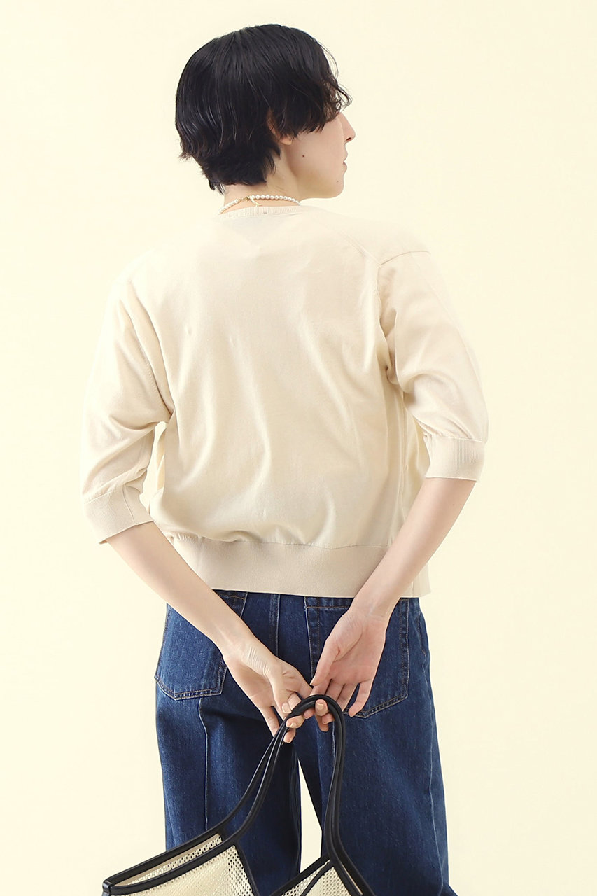 【JOHN SMEDLEY】30G半袖カーディガン