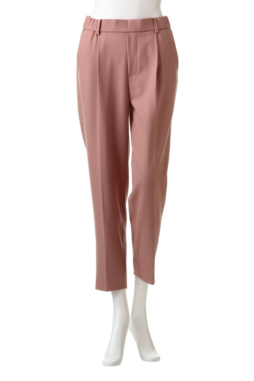 martinique(マルティニーク)｜T/Rストレッチバックゴムパンツ/ピンク  