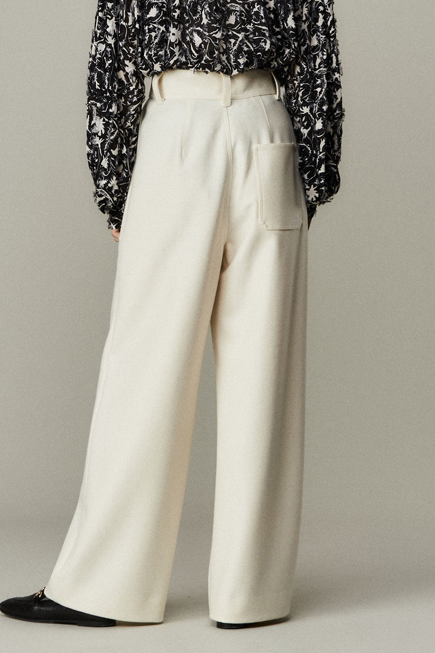 マルティニーク/martiniqueの【CURRENTAGE】Flannel Jersey パンツ(ホワイト/A2523FP 230)