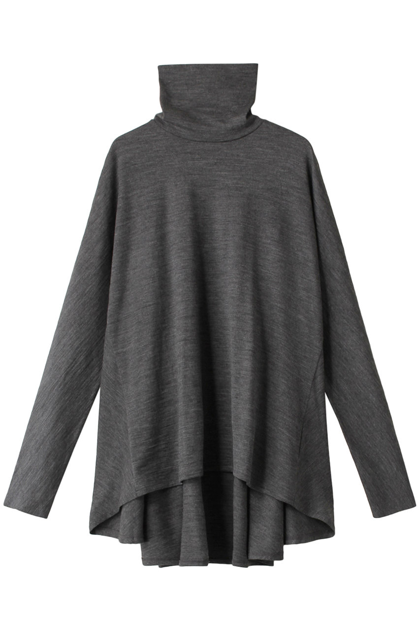 martinique 【COGTHEBIGSMOKE】ELYSE FLAIR HIGH-NECK TOP (チャコールグレー, F) マルティニーク ELLE SHOP martinique 【COGTHEBIGSMOKE】ELYSE FLAIR HIGH-NECK TOP (チャコールグレー, F) マルティニーク ELLE SHOP