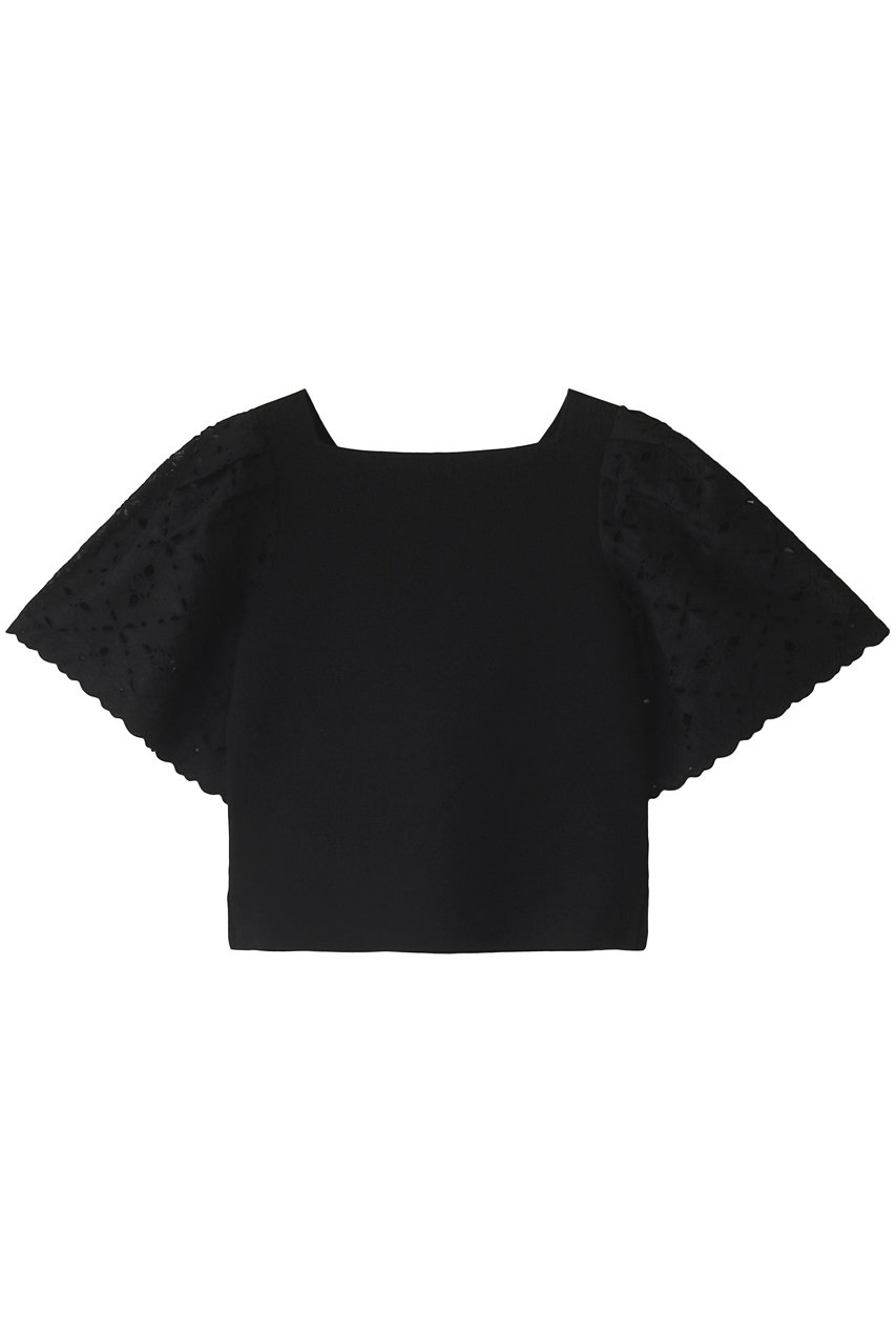 martinique 【l'heritage martinique】ミラノリブプルオーバー (ブラック, F) マルティニーク ELLE SHOP martinique 【l'heritage martinique】ミラノリブプルオーバー (ブラック, F) マルティニーク ELLE SHOP