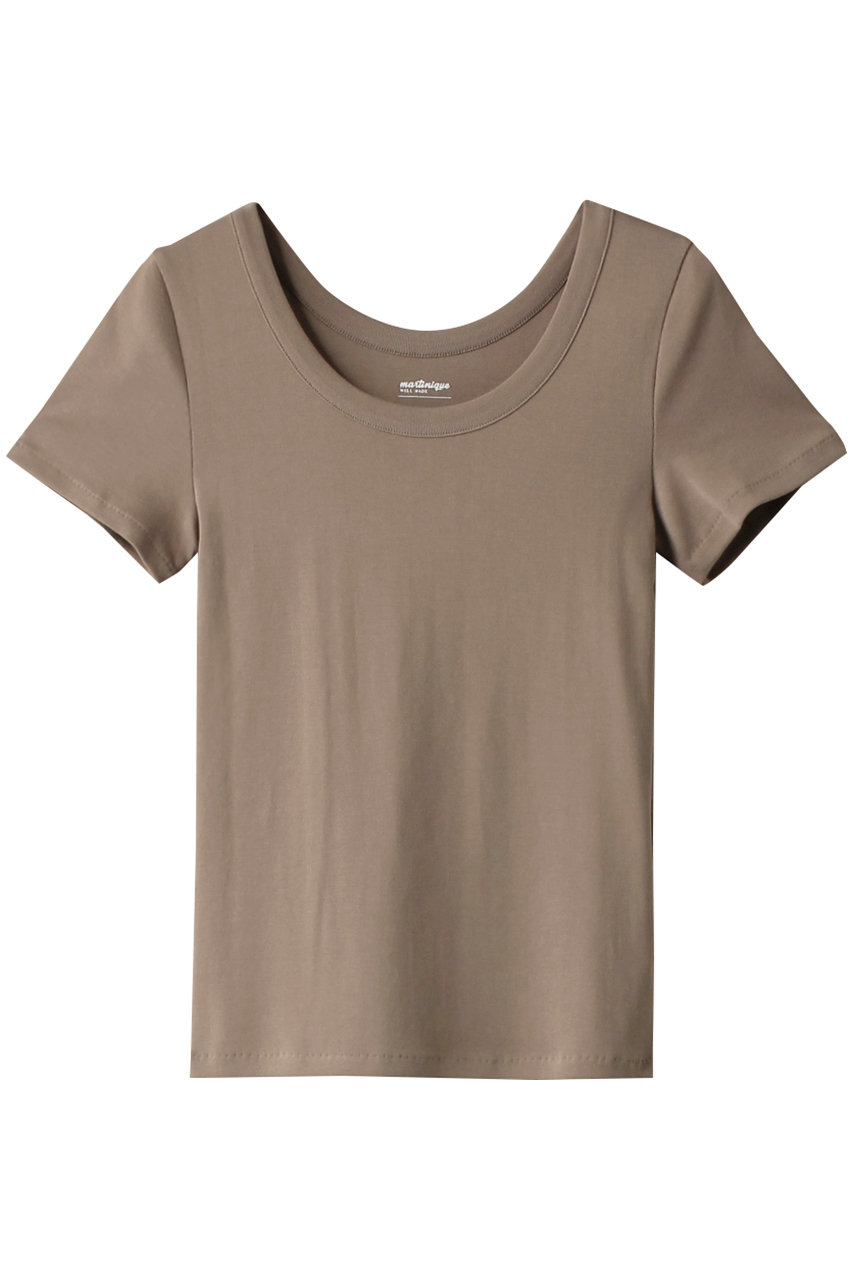 martinique Tシャツ (モカ, F) マルティニーク ELLE SHOP martinique Tシャツ (モカ, F) マルティニーク ELLE SHOP