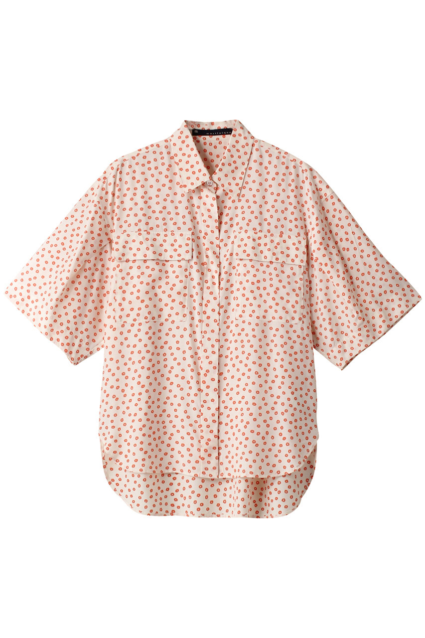 martinique FLOWERシャツ (ホワイトベース, F) マルティニーク ELLE SHOP martinique FLOWERシャツ (ホワイトベース, F) マルティニーク ELLE SHOP