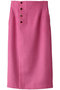 カラーツイードスカート マルティニーク/martinique ピンク