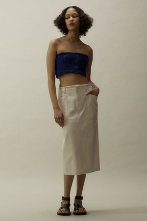 マルティニーク/martiniqueの【CURRENTAGE】ショートトップス(110300/110301)