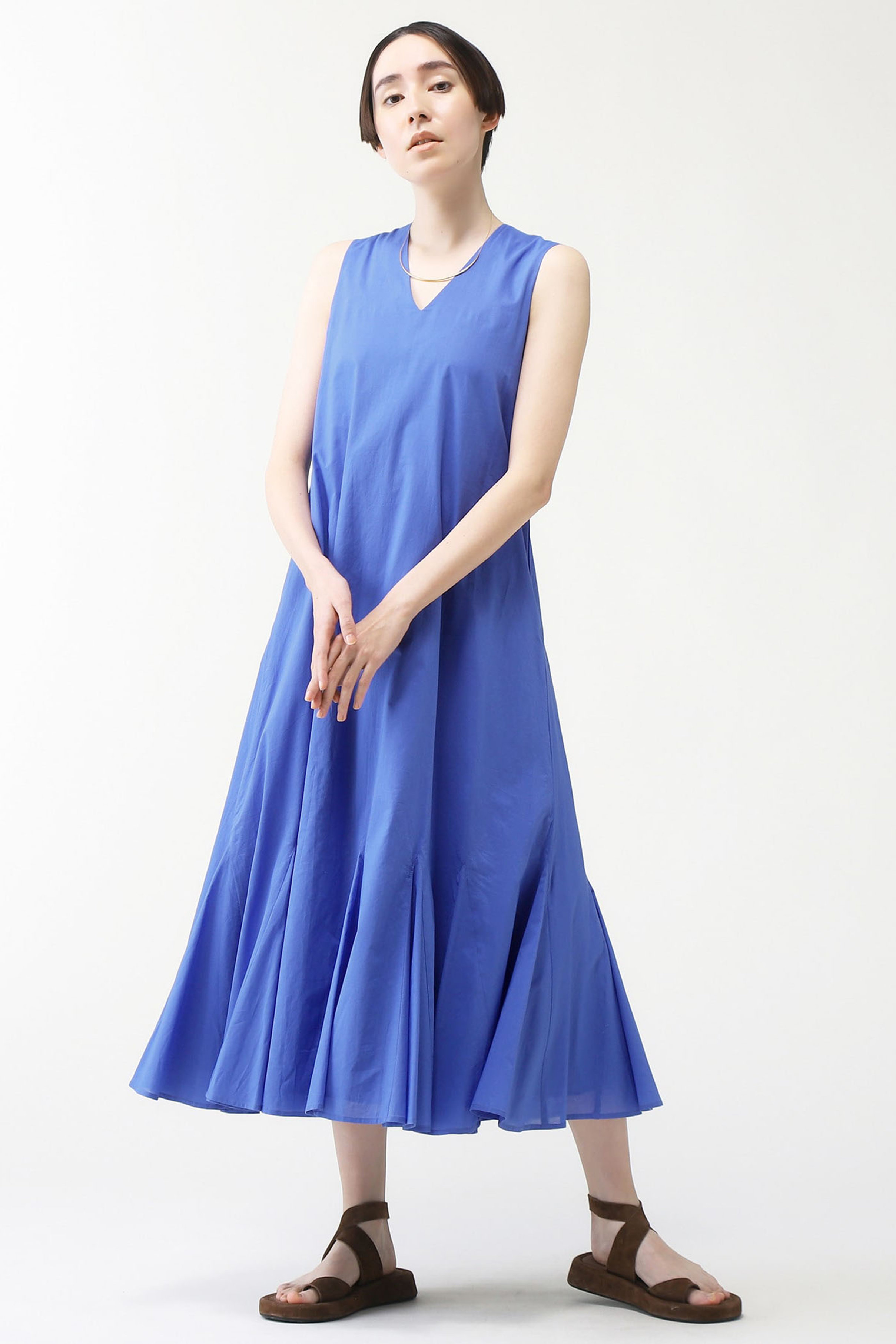 martinique 【MARIHA】夏の月影のドレスNS 別注カラー (ブルー, F) マルティニーク ELLE SHOP