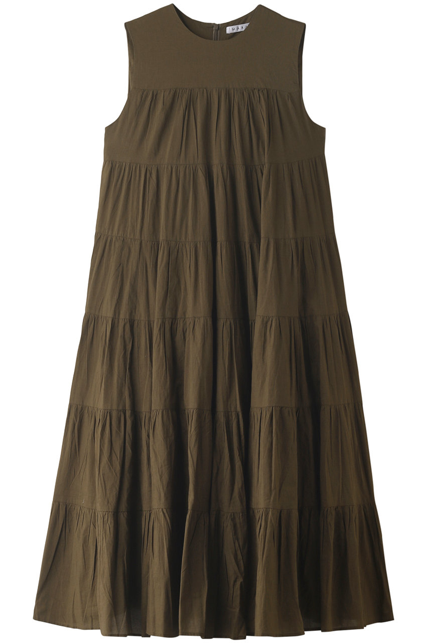 ＜ELLE SHOP＞ martinique 【MARIHA】ミューズのドレス ショート (カーキ F) マルティニーク ELLE SHOP