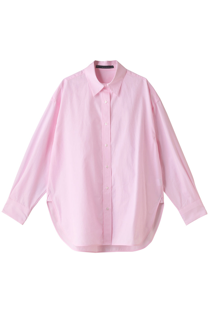＜ELLE SHOP＞ martinique オーバーサイズシャツ (ピンク F) マルティニーク ELLE SHOP