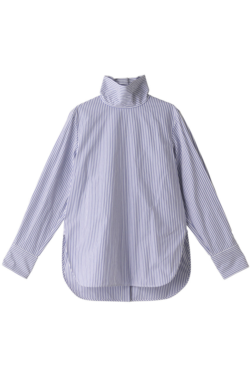 martinique ハイネックブラウス (ストライプ, F) マルティニーク ELLE SHOP martinique ハイネックブラウス (ストライプ, F) マルティニーク ELLE SHOP