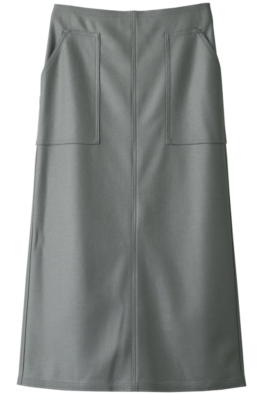 martinique 【CURRENTAGE】別注Flannel Jerseyスカート (セージ, 2) マルティニーク ELLE SHOP martinique 【CURRENTAGE】別注Flannel Jerseyスカート (セージ, 2) マルティニーク ELLE SHOP