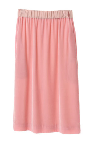 マルティニーク/martiniqueの【CURRENTAGE】ベルベットストレートスカート(110700/110702)