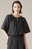 シャーリングブラウス