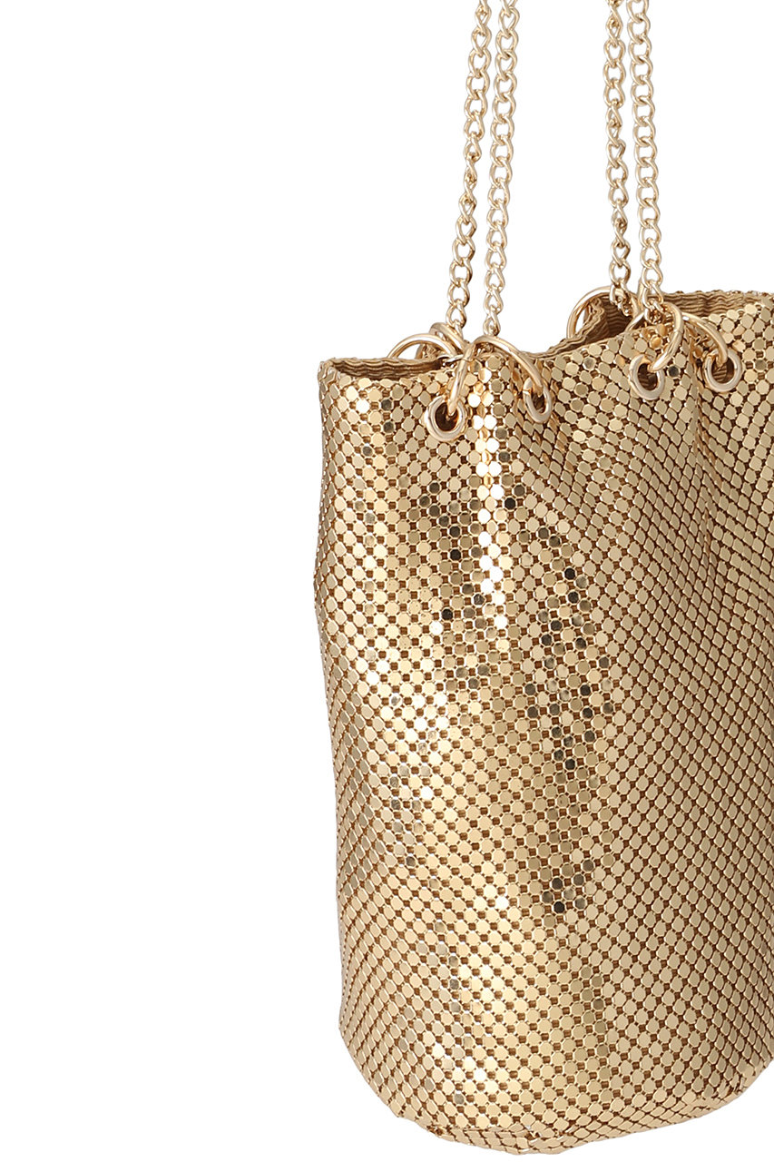 martinique(マルティニーク)｜【WHITING&DAVIS】Bag/ゴールド の