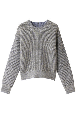 マルティニーク martinique 23AW カシミヤニットプルオーバー セーター 長袖 グレー /DF ■OS レディース マルティニーク 23AW カシミヤニットプルオーバー セーター 長袖