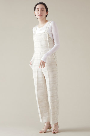 マルティニーク/martiniqueのツイードサロペット(110600/110601)