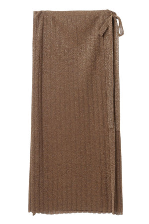 マルティニーク/martiniqueの【l’heritage martinique】ラメランダムリブラップスカート(セットアップ可)(110700/110703)